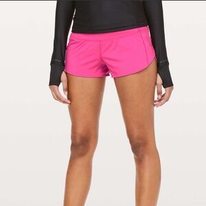 Brand New With Tag Lululemon Speed Up Short *2.5" Sonic Pink